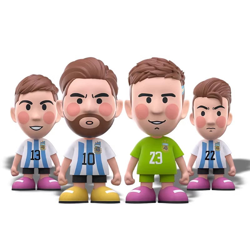 Argentina AFA Messi & Squad Magnetic Figures (4-Pack)